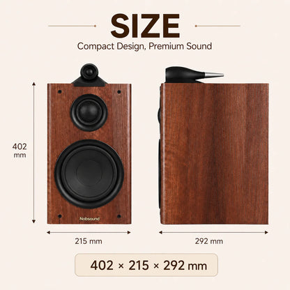 6.5 Inch Speaker Three-Way Passive Bookshelf Speaker 120W HiFi Fever Monitor Audio 6ohm Home theater Speakers Sound Box NS-Q3