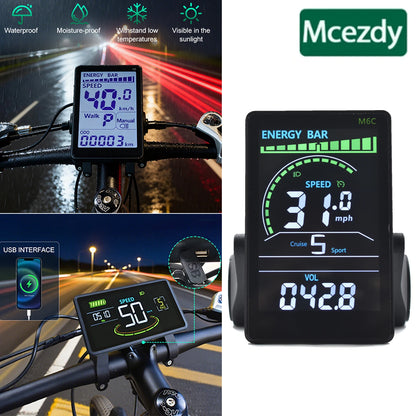Color Wired Stopwatch Supports Electronic Shift Odometer Bike Computer Waterproof Cycling Odometer Electric Bike Accessories