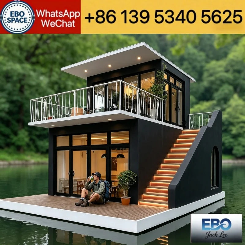 Prefabricated Expandable Container Home Insulated Mobile Villa Space Capsule House Windproof Portable Cabin For Outdoor Tourism