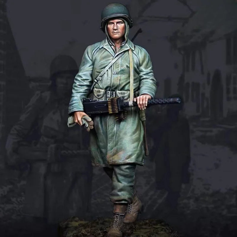 1/16 scale doll resin model kit - military theme - unassembled and uncolored, 627R