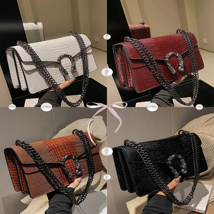 Cross-border Classic Chain Small Square Bag Retro Luxury Texture Dionysus Bag Temperament Commuter One-shoulder Diagonal Bag
