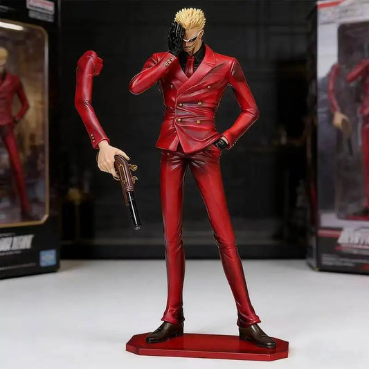 30cm One Piece Donquixote Doflamingo Anime PVC Figure With Replaceable Arms Shichibukai Model Desktop Ornament Collect Toy Gifts