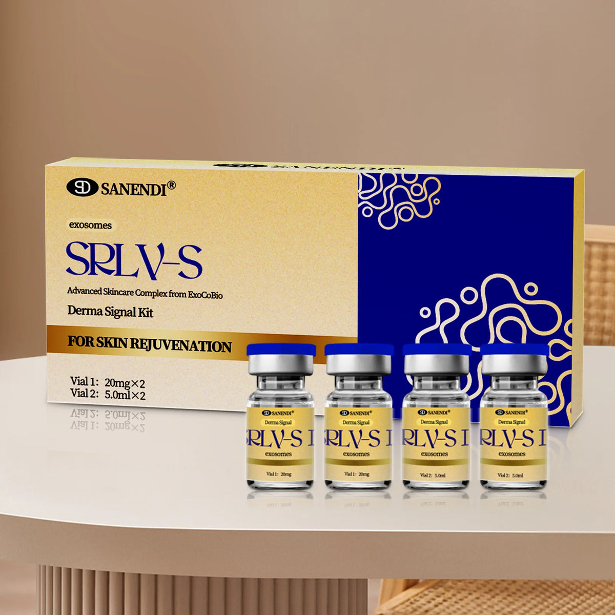 2025 New Exosomes+PDRN+Peptides VITAL SKINBOOSTER SET Dermapen EXO Fibrocyte Repair Skin Problem Solving Serum