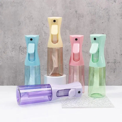 New Portable Travel Spray Bottle 200/300ML High Pressure Continuous Mist Bottle Reusable Beauty And Plant Watering Supplies