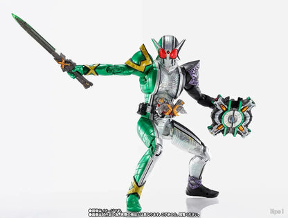 【ZW】BANDAI S.H.Figuarts KAMEN RIDER DOUBLE Hayate Ace Ultimate Form Action Figures Models Toys Gifts