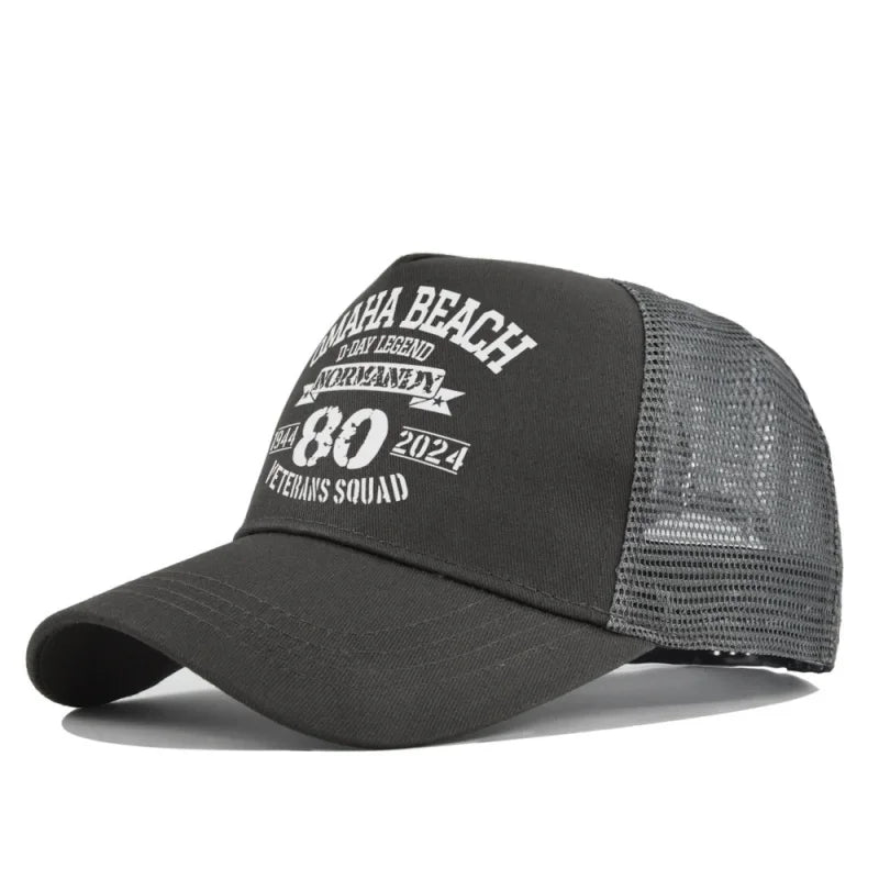 New Fashion Spring Summer Printed Mesh Breathable Baseball Cap Gorras Personality LOGO for Men WomenCouples Visor Hat Casquette