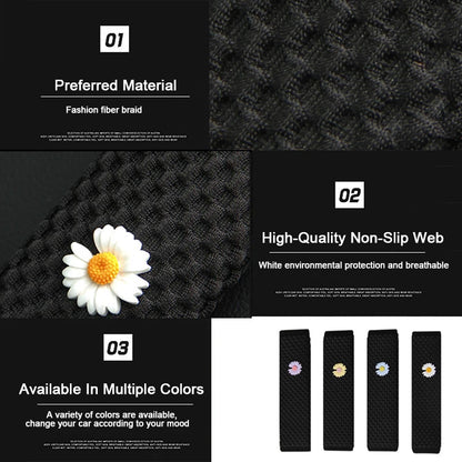 Car Seat Belt Shoulder Guard Padding Pad Four Seasons Massage Net Lengthened 23cm 30cm 50cm 75cm Car Interior Accessories