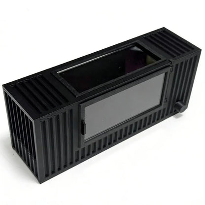3D Printed Wind Tunnel Display Case for 1/64 1/43 Scale Model Car with Water Mist LED Lights Type-C Compatible