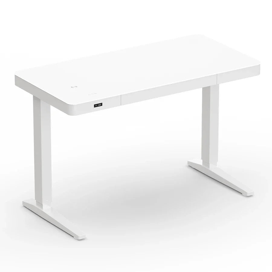 C-type computer desk electric adjustable height for modern office