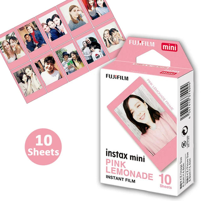 Original Fujifilm Instax Mini 12 11 8 9 Color Film Fujifilm Instax Mini Film For 40 50s 50i 90 Link 25 Share SP-1 2 Camera