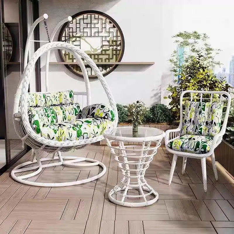 Home Basket Chair Modern Outdoor Garden Furniture Lazy Sofa Basket Egg Leisure Rattan Chair