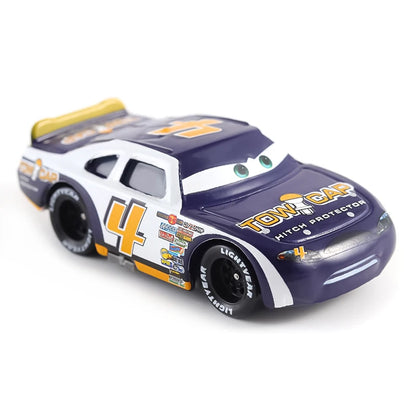 Pixar Car 2 Car 3 Storm Jackson Truck Lightning McQueen No：4 28 33 63 Container Truck Die Casting Mack Model Child Birthday Gift