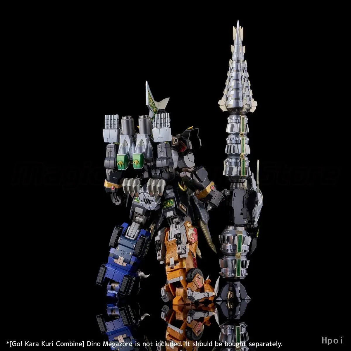 【MT】FLAMETOYS Sentinel Go! Kara Kuri Combine Mighty Morphin Power Rangers Dragonzord Mecha