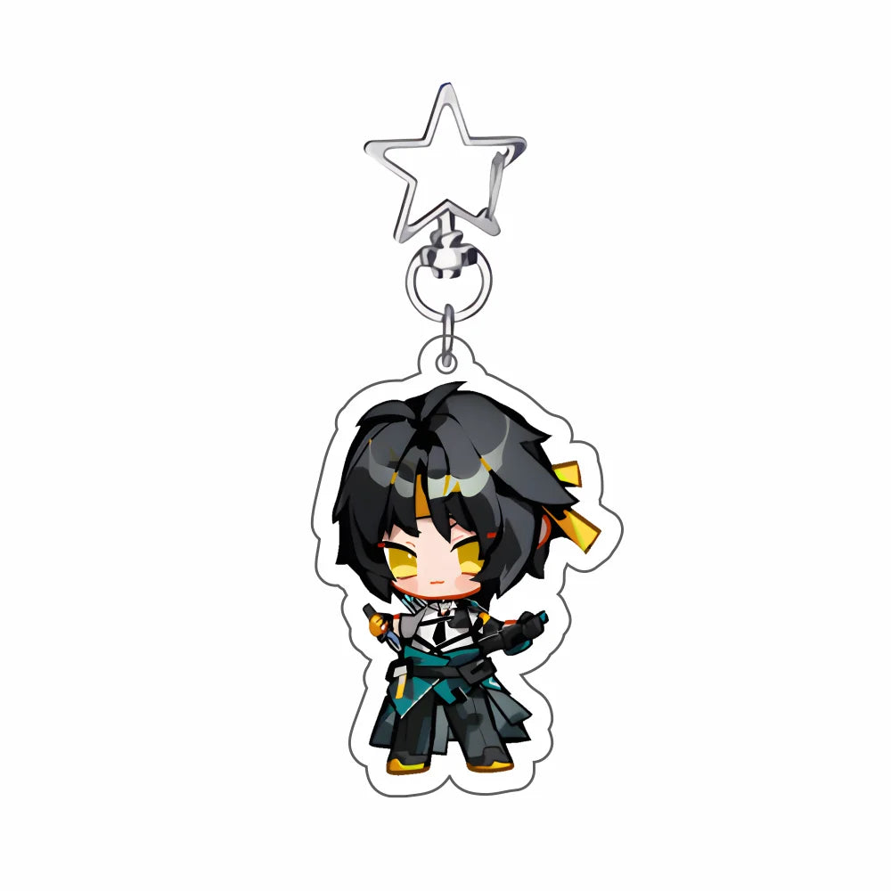 New Hot Game Zenless Zone Zero Keychains Pendant Car Ellen Joe Seth Lowell Jane Doe Von Lycaon Nicole Fans cosplay Gifts
