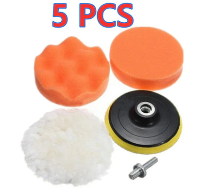 kkjoy Scratch Remover Foam Pads Polishing Buffer Kit suit for auto motorcycle