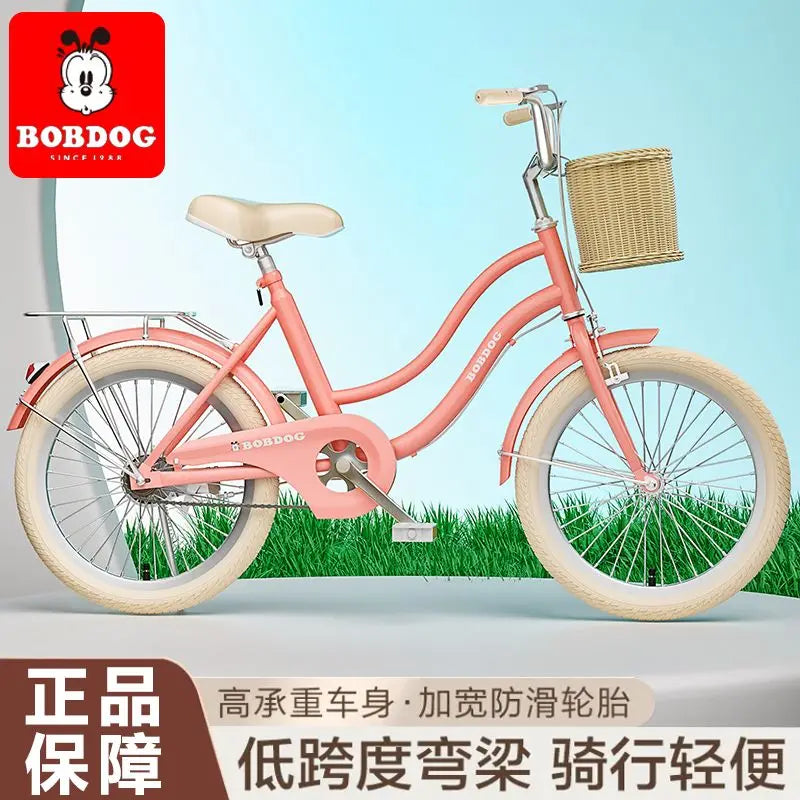 Children's bicycle new princess bike for girls 20-22-24 inch pedal bike for primary and secondary school students