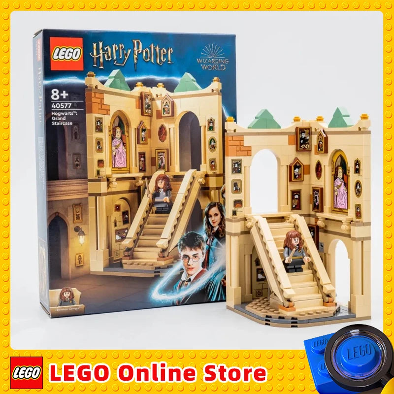 LEGO Harry Potter Hogwarts Grand Staircase 40577 Building Blocks Kit Toys Set Birthday Christmas New Year Gift