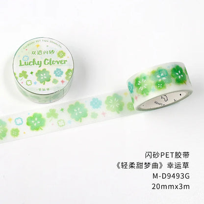 1pcs/1lot Decorative Adhesive Tapes Gentle Sweet Dream Song Junk Journal DIY Paper Japanese Masking Scrapbooking Stickers