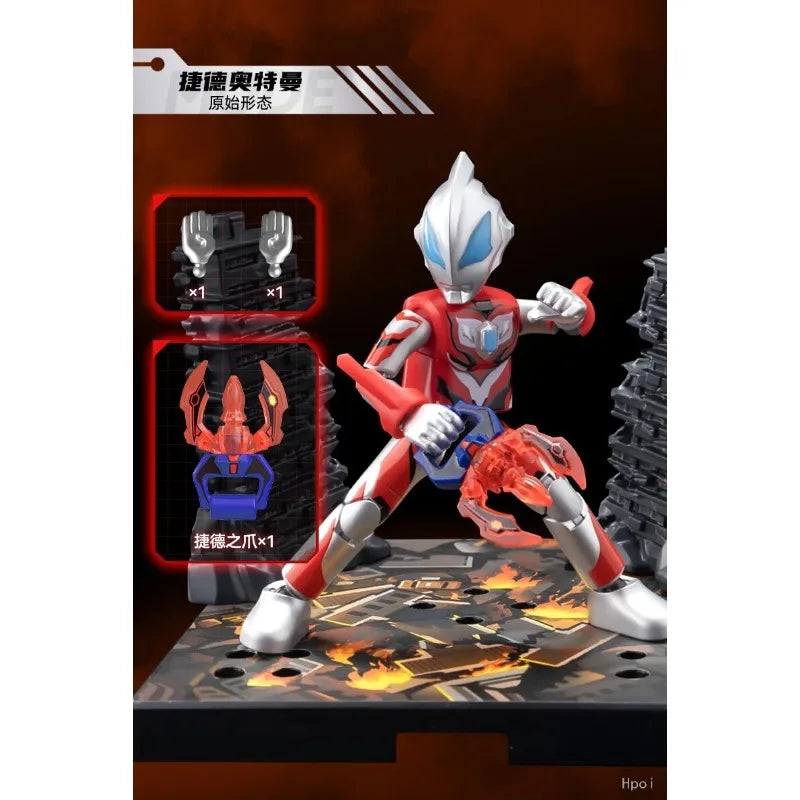 【In Stock】Blokees ULTRAMAN GEED/Gilbaris / ORB /ZERO / Z Classic Theme Edition Fierce Battle Ultimate Judge Action Figure