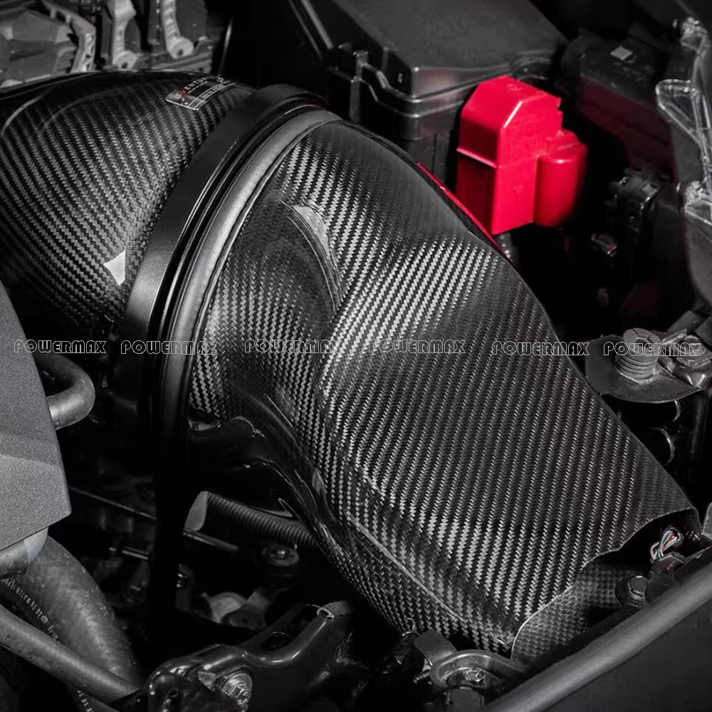 Dry Carbon Fiber Auto Parts Black Glossy Carbon Intake GR YARIS GXPA16