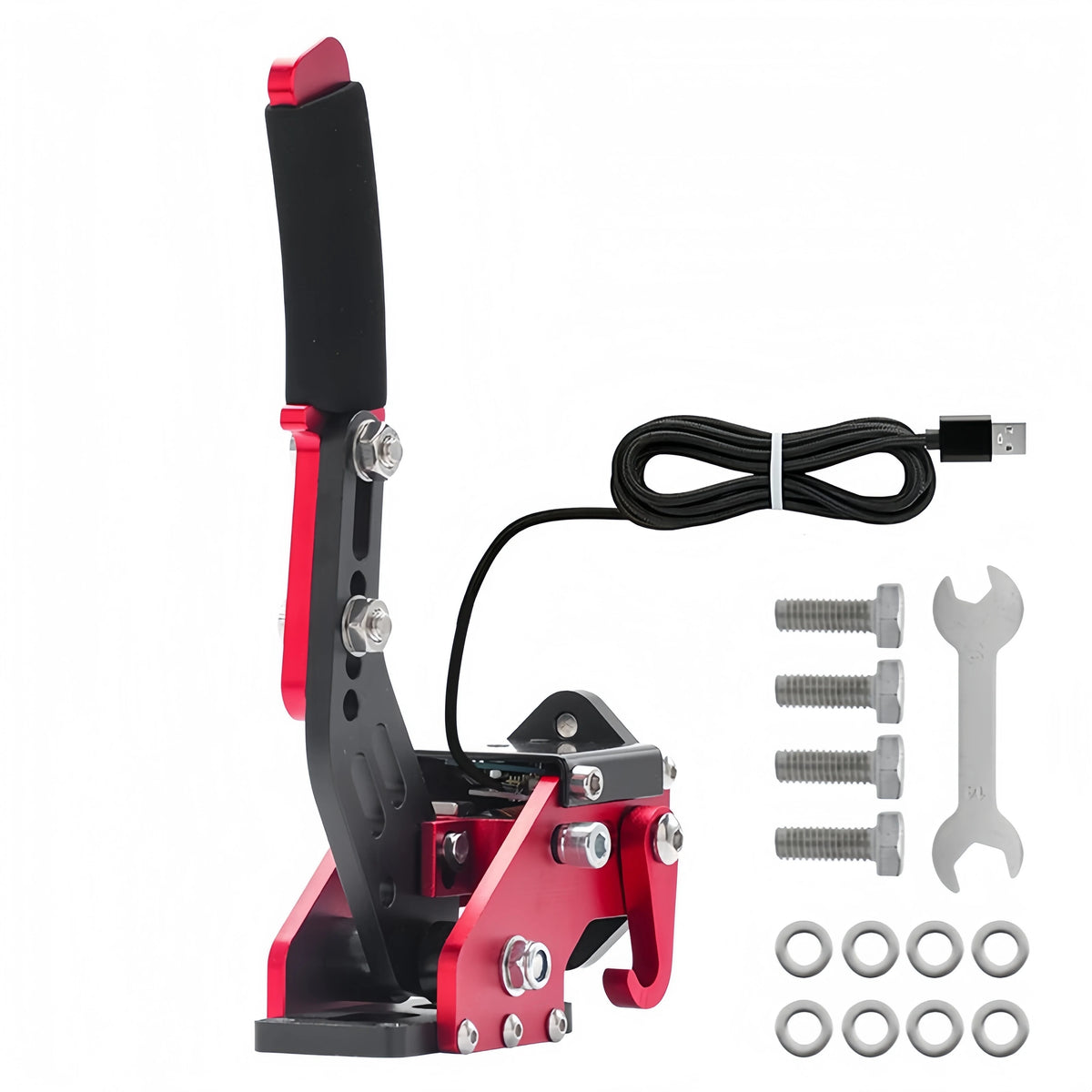 Hall Effect Sim Racing Handbrake Linear USB PC Drift Brake for ETS2 Assetto Corsa Compatible with SimRuito Paddock