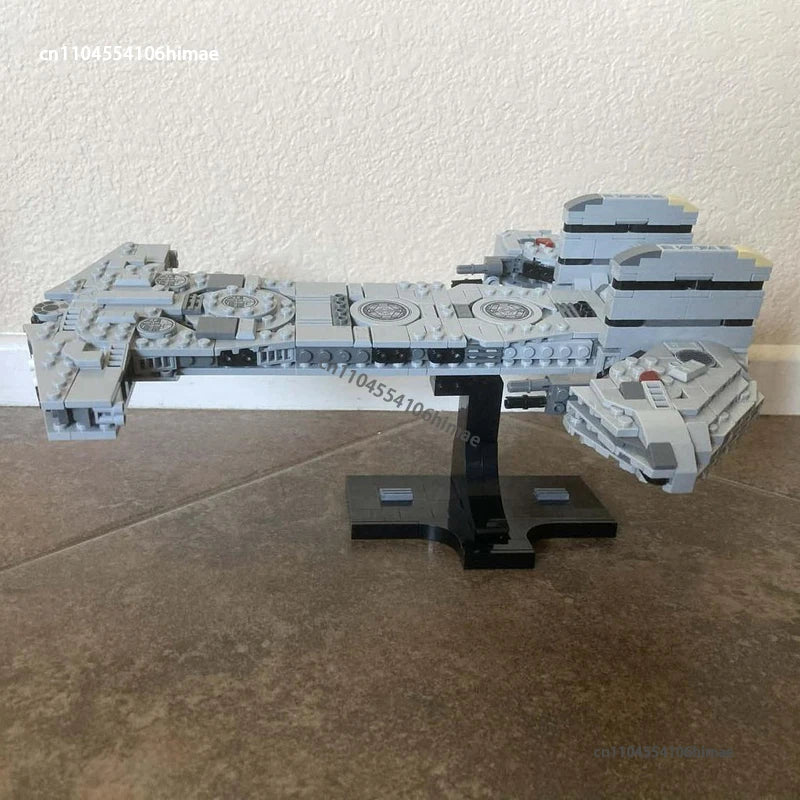NEW Stars Thor's Bilskirnir Midi-Scale MOC Spaceship Military Building Blocks DIY War Battle Assemble Bricks Kids Toy Gift