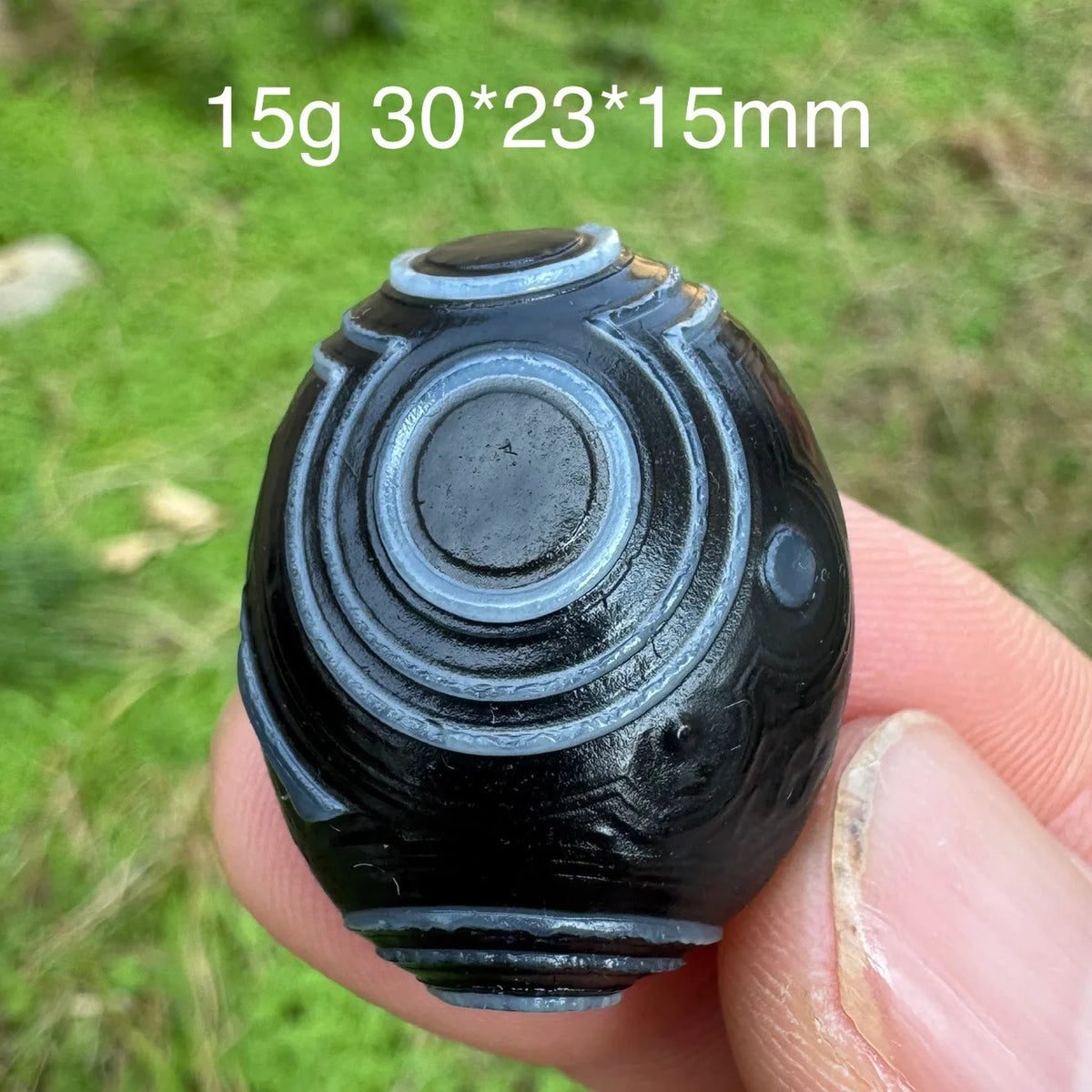 Natural Sardonyx Black Agate Alxa Gobi Eye Rock Mineral Specimen Energy Crystal Chakra Reiki Healing Stone Garden Decor DD1-8