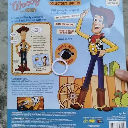 Disney High-Quality Pixar Toy Story 3 Woody Anime Model Toys for Boys Gifts Original Box Character Model Toy Gift Collection