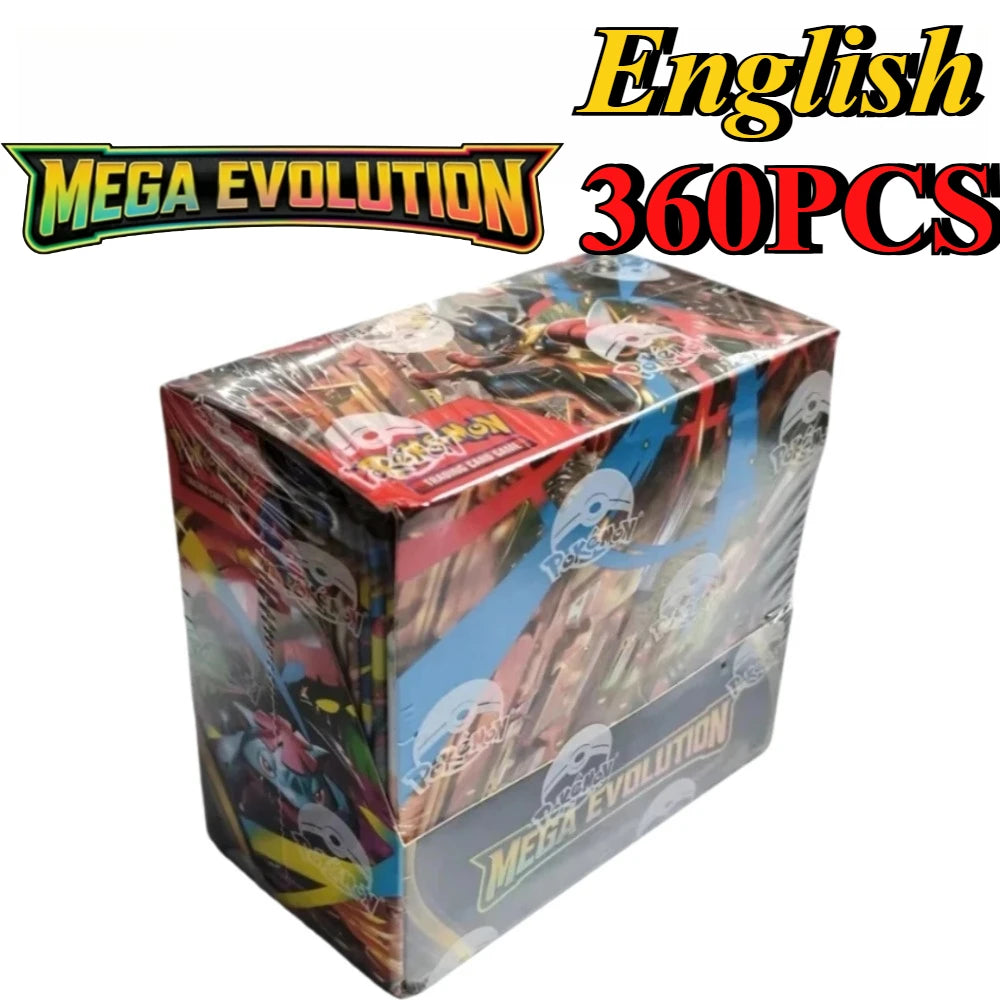 Pokémon TCG: Mega Evolution-Pitch Black Booster Display Box CHAOS RISINC Ascended Heroes Phantasmal Flames TCG Trading Cards Set