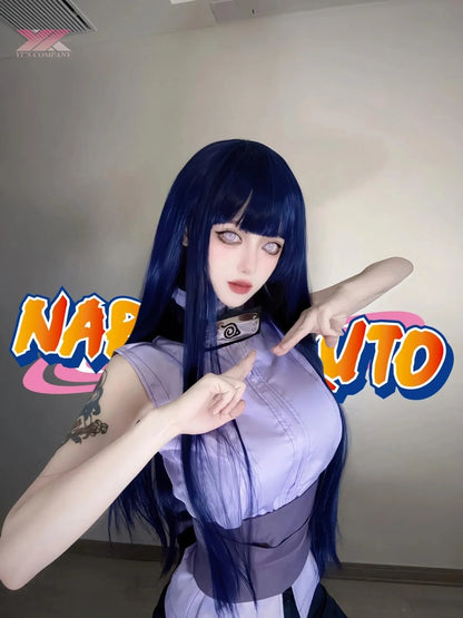 Hinata Hyuga Shippuden Generation Hinata Shirt Pants Belt Cosplay Costumes Cosplay Halloween Carnival Costumes Wig