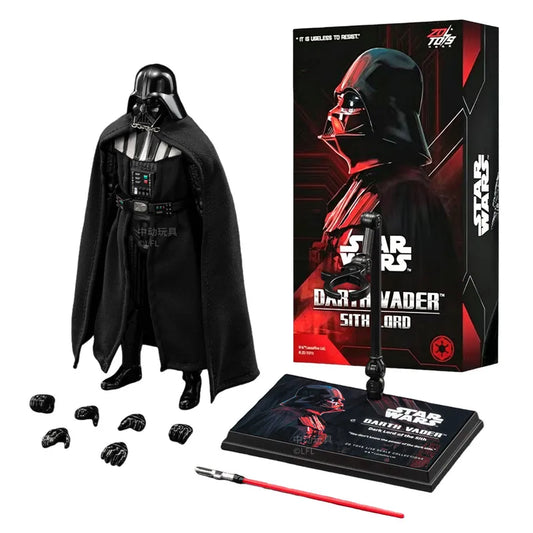 ZD Toys 1:10 Star Wars: The Mandalorian & Grogu Figure Darth Vader Luke Skywalker Stormtrooper Grogu Mandalorians Action Figures