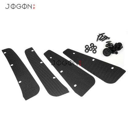 4Pcs Real Carbon Fiber Car Side Fender Mudflaps Splash Mud Guards Flaps Cover Trim Accessories For Toyota GR Yaris 2025 2026