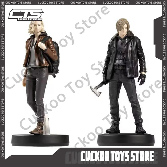 Original amiibo mode Resident Evil Requiem Leon Scott Kennedy & Grace Ashcroft PVC Action Figure Collectible Model Desktop toys