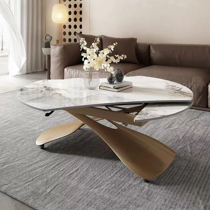 Nordic Modern Coffee Tables Premium Aesthetic Multifunction Convertible Coffee Tables Trendy Simple Table Basse Furniture Home