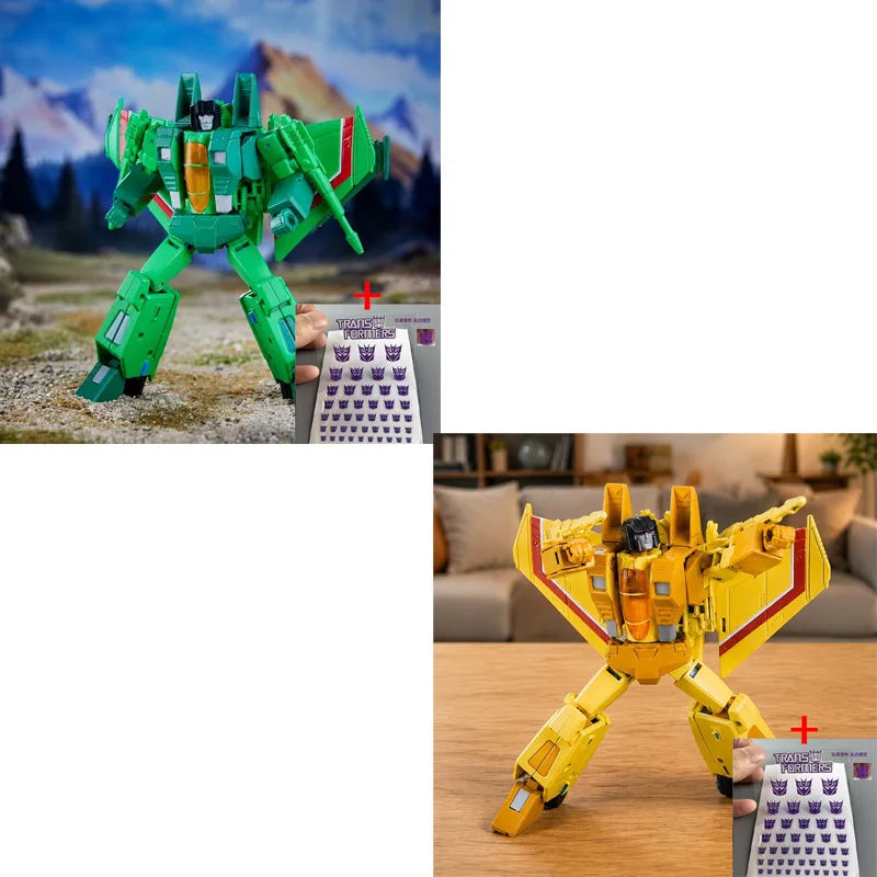 New JCS SS86 Starscream Action Figure KO Transformation Seekers G1 Skywarp Thundercracker Figures 18cm Collection Model Toys