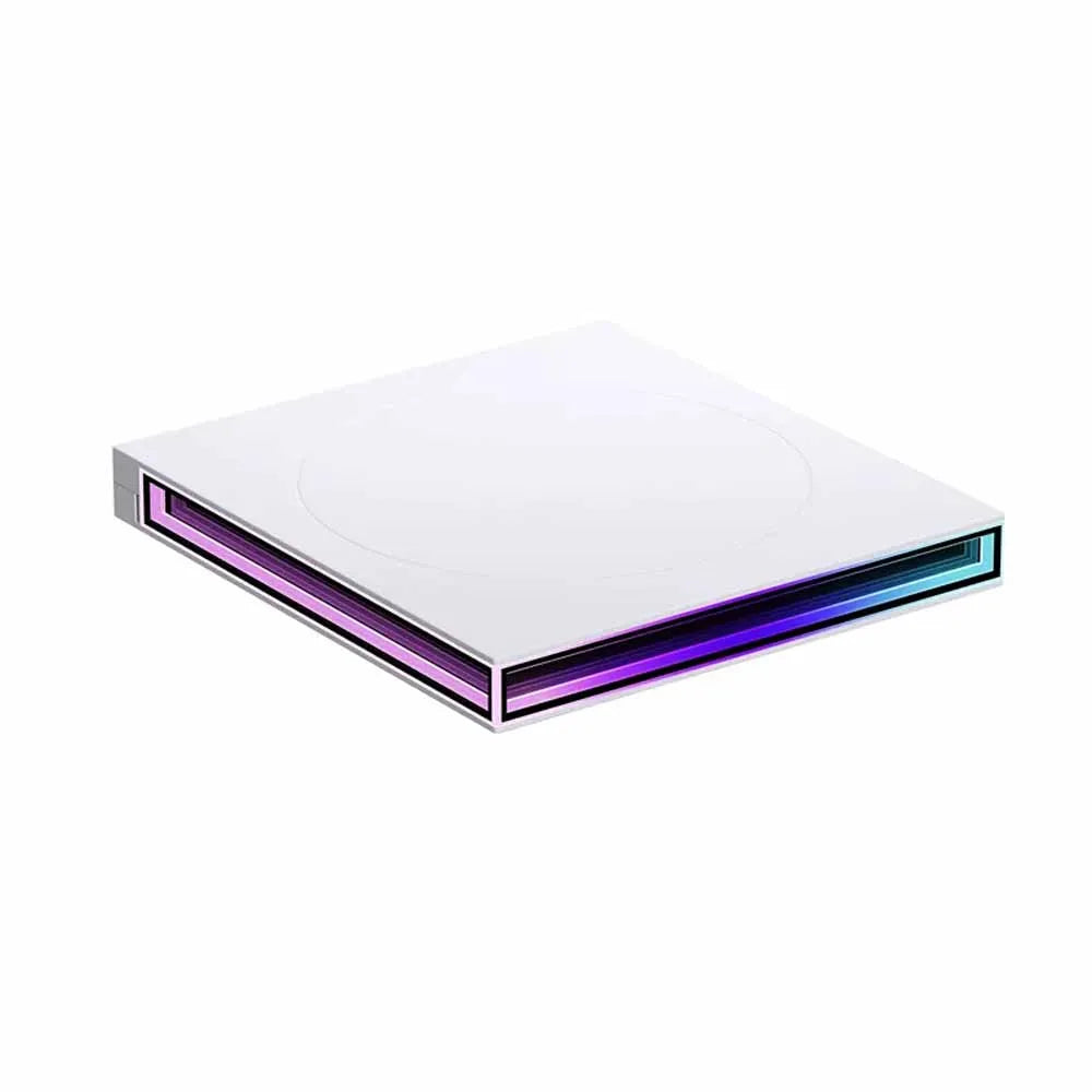 ARGB Infinite Mirror Display Stand for Case Handmade Figure Double Layer Design Fits 12cm PC Case Fan Base