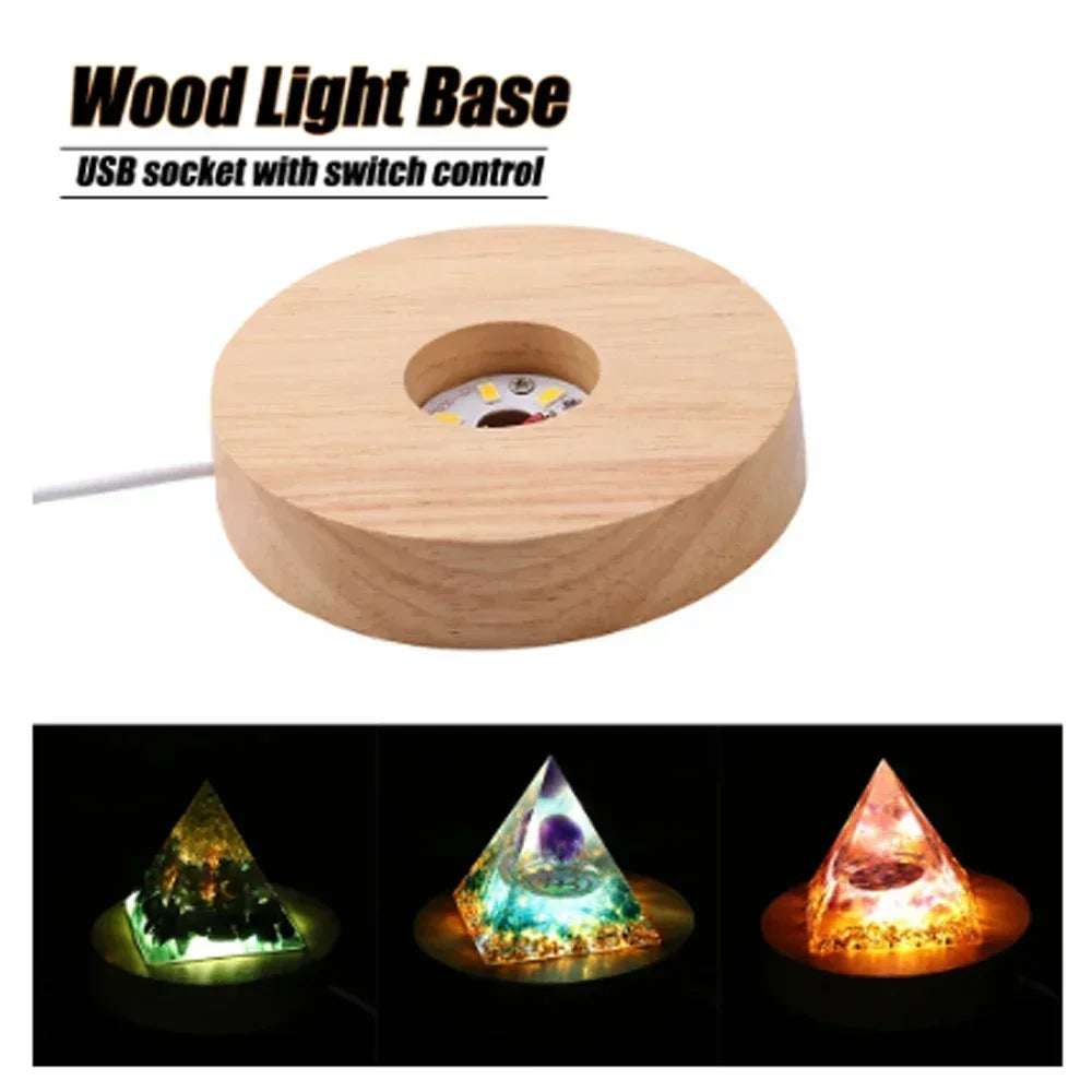 Energy Pyramid Orgonite Reiki Natural Amethyst Ball Healing Crystals Chakra Tool Ornaments Resin Stones Craft Kids Gift