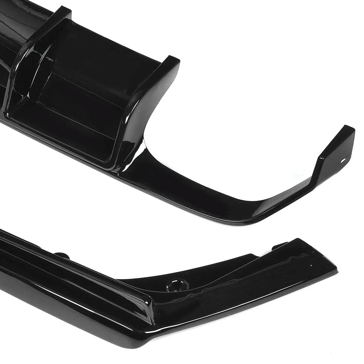 For BMW F80 M3 F82 F83 M4 2015-2020 Car Rear Diffuser Bumper Corner Spoiler Splitter Rear Lip Protector Guard Carbon Fiber Look