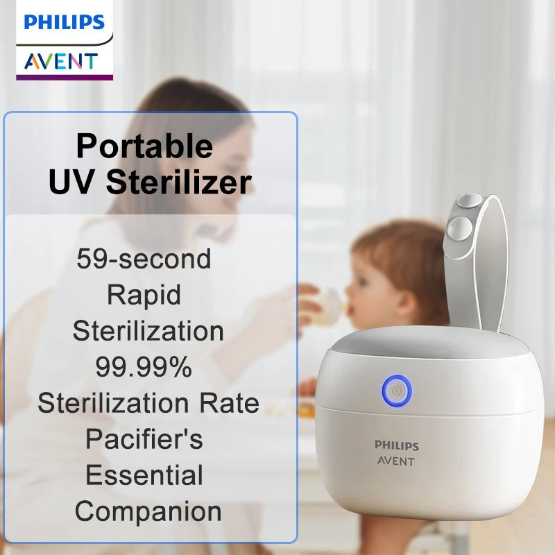 Avent Portable UV Sterilizer - 59s Rapid Sanitizer Box for Baby Accessories Tools and Personal Care Products