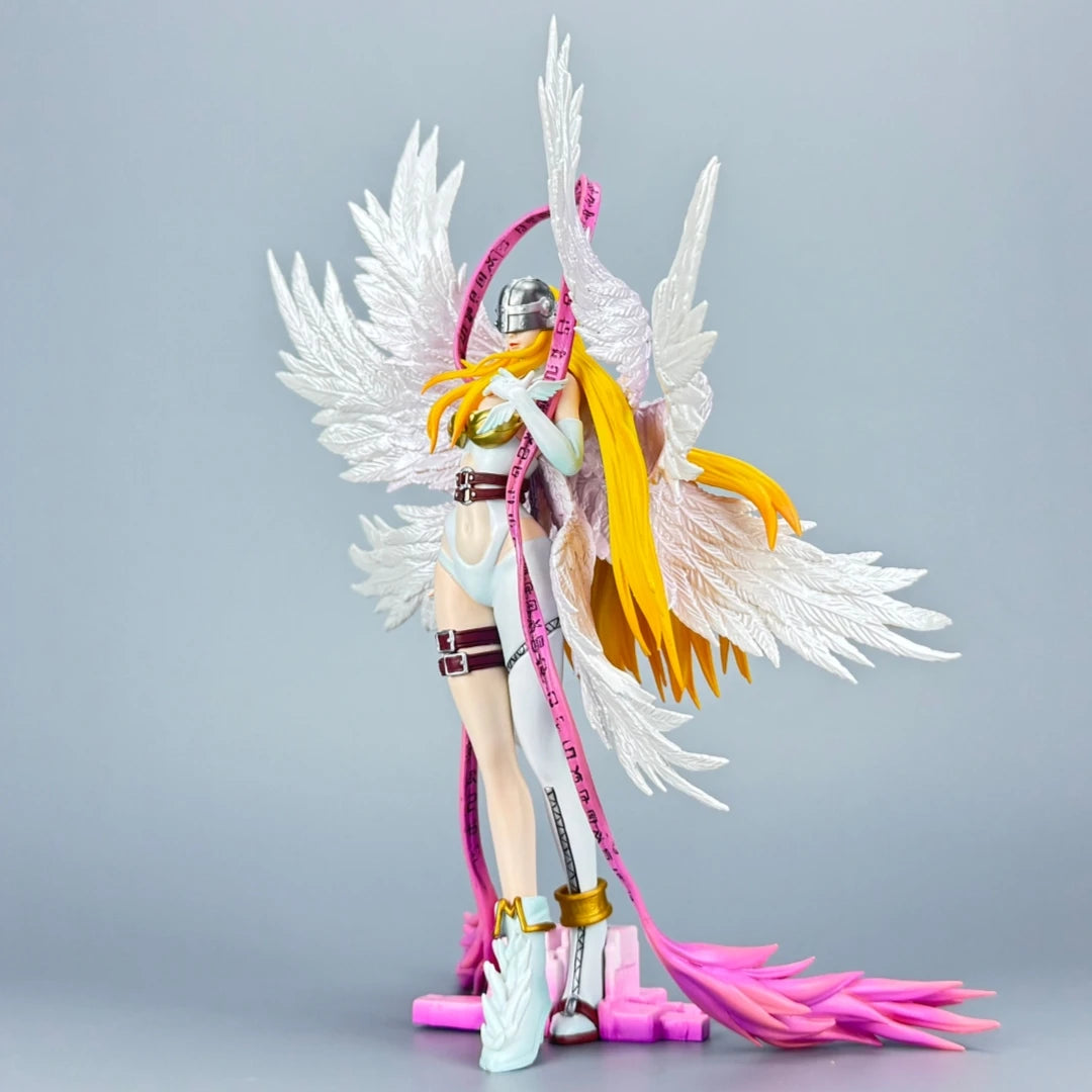 Anime Digimon Adventure Figure Angewomon Action Figure Pvc Collection Model Toy for Gift
