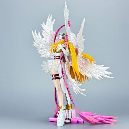 Anime Digimon Adventure Figure Angewomon Action Figure Pvc Collection Model Toy for Gift