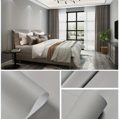 Matte Peel & Stick Wallpaper Self-Adhesive Removable Waterproof Stickers for Kitchen Countertops Cabinets Wardrobes Renovating