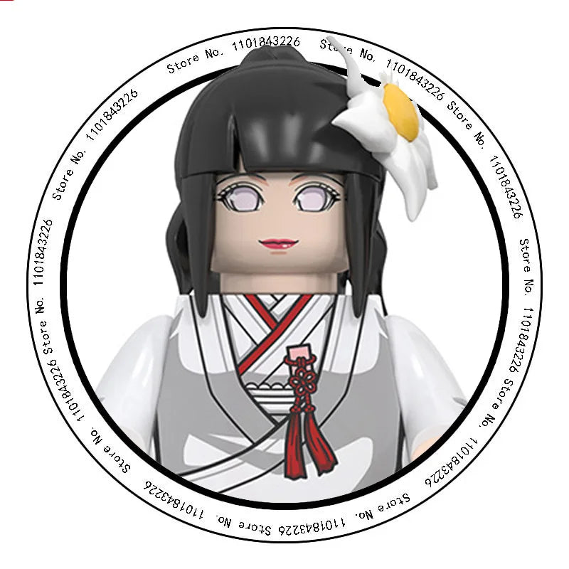 WM6152 Naruto Building Blocks Ootutuki Momoshiki Mitsuki Gaara Namikaze Minato Tobirama Action Figure Accessories For Kids