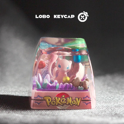 Pokemon Drip Glue Keycap Resin Keycap For Mechanical Keyboard Artisan Customized Keyboard Accessory