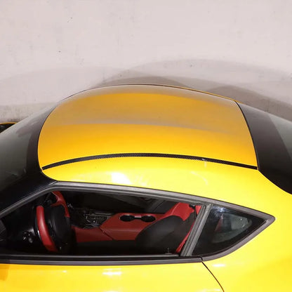 For Toyota Supra MK5 A90 2019-2025 Soft Carbon Fiber Car Roof Door Edge Trim Molding Strip Sticker Car Accessories
