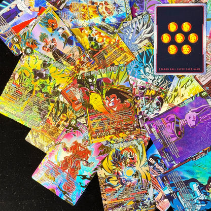 Dragon Ball Super Masters Secret Special God Rare Gogeta Goku Frieza Vegeta Gohan Proxy Collection Foil Texture Anime Game Cards