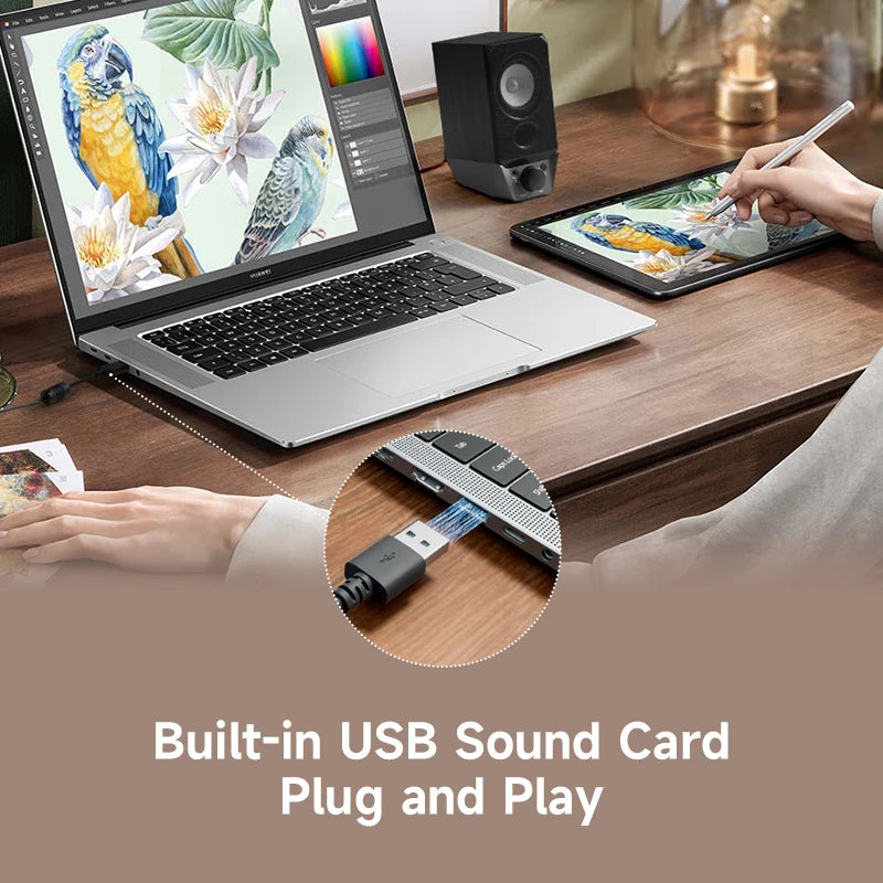 Edifier R19BT Powered Computer Speakers with Bluetooth V5.3 AUX Input 2W+2W Output Power Strong Bass USB-A for PC Tablet Laptop