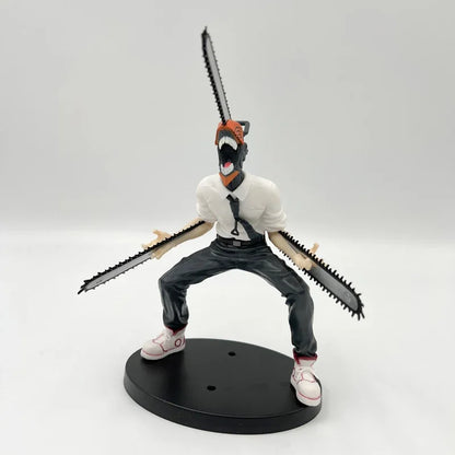 Chainsaw Man Power Bunny Girl Anime Figure Makima Action Figure Hayakawa Aki/Higashiyama Kobeni/Denji/Reze Figure Model Doll Toy