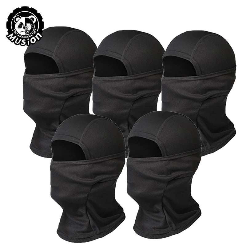 Musion Fashion Print Face Balaclava Tube Mask Motorcycle Windproof Dustproof Sunscreen Unisex Bandana Original Headband Scarf