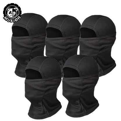 Musion Fashion Print Face Balaclava Tube Mask Motorcycle Windproof Dustproof Sunscreen Unisex Bandana Original Headband Scarf